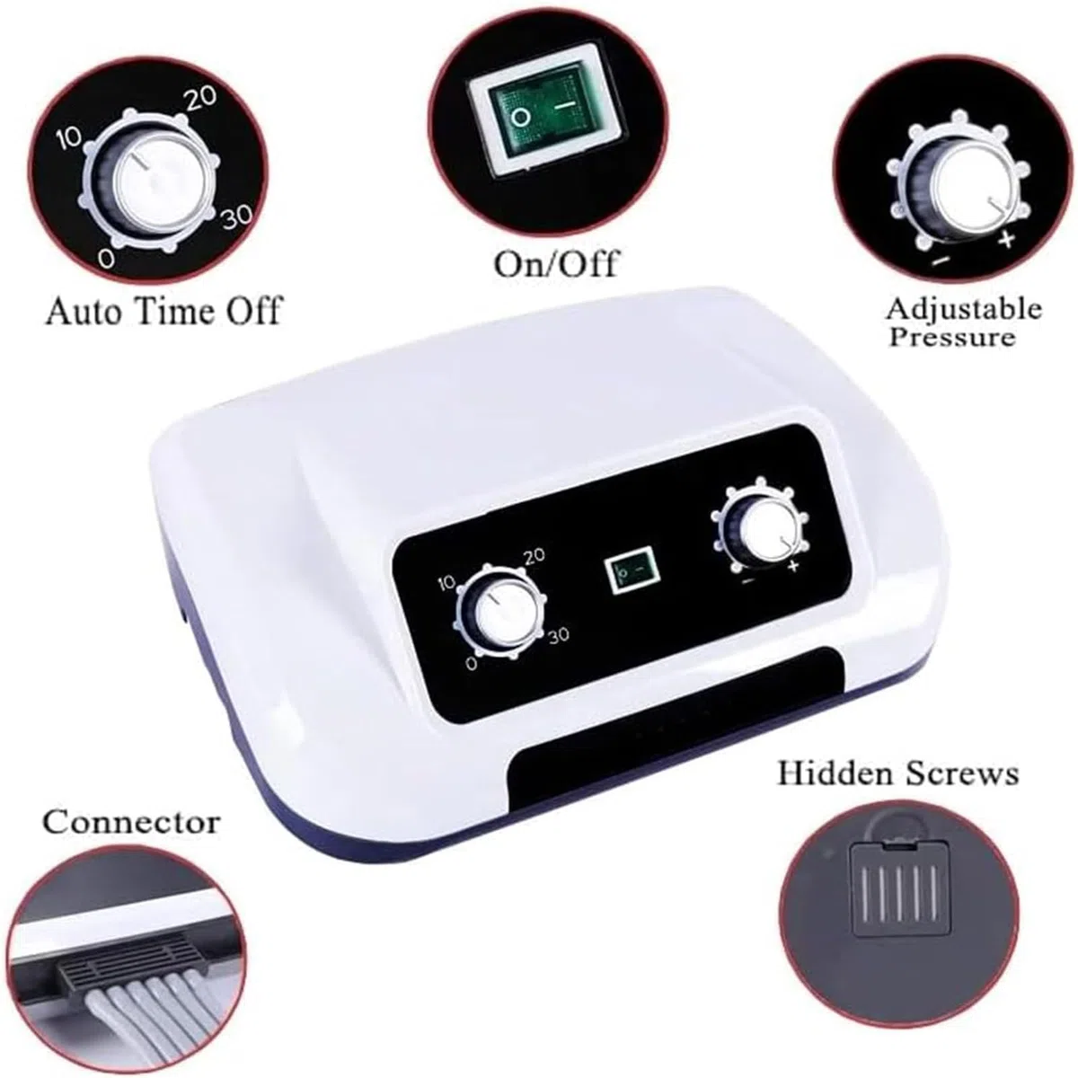 Bottes Pressothérapie Lymphatique, Pressotherapie pour Jambes Ventre Bra, Appareil De Massage Compression d'air, Amélioration De Douleur Relaxation, Masseurs Électriques Circulation Sanguine Jambes