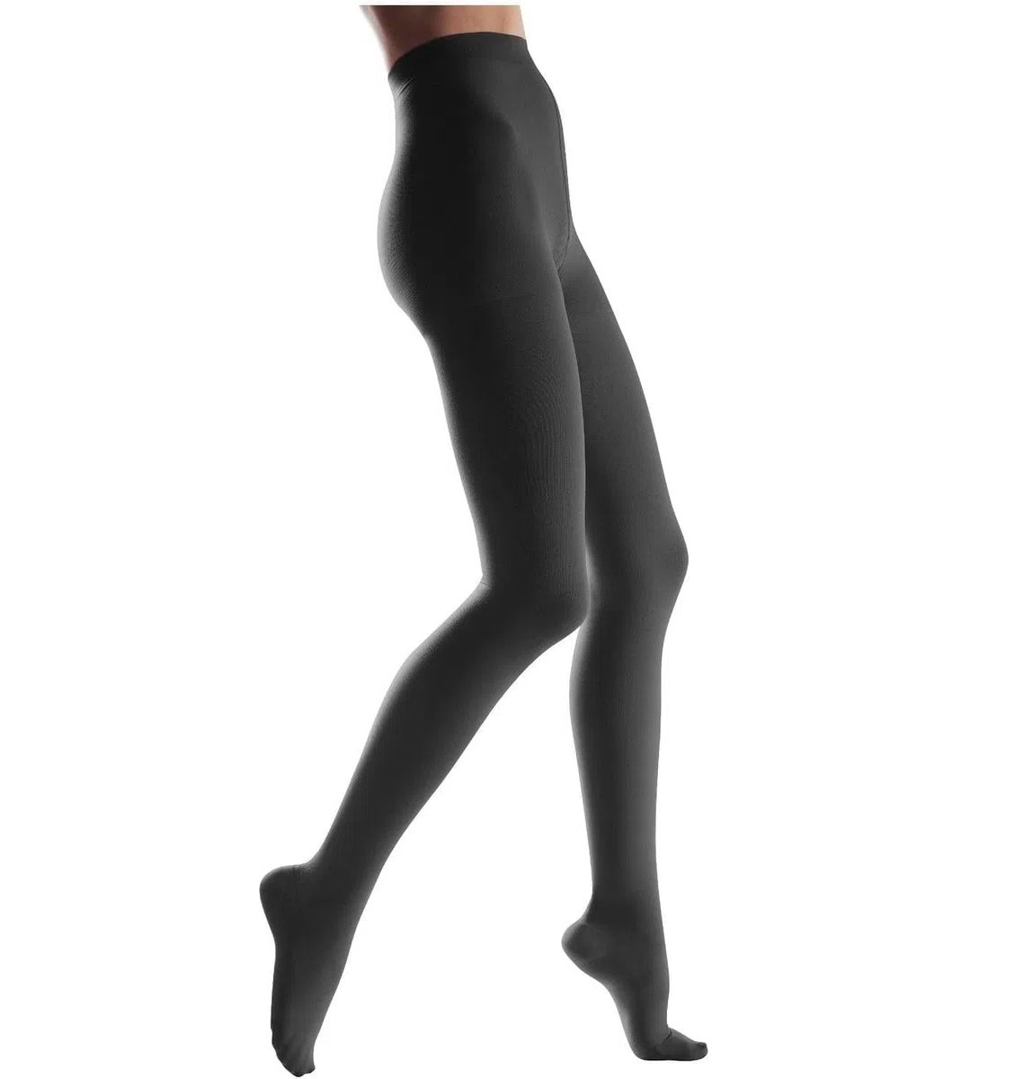 Collants de Compression Médicaux Classe II 23-32 mmHg pour Femmes – Soutien Gradués Bout Fermé Talon Renforcé