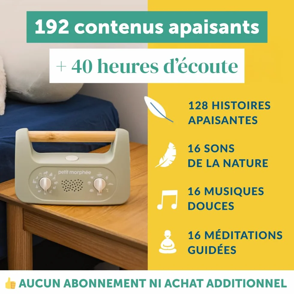 Morphée My Little Morphée - La Boîte à Histoire qui Révolutionne le Sommeil des Enfants - 700.000 clients (Français, Anglais, Espagnol, Catalan)