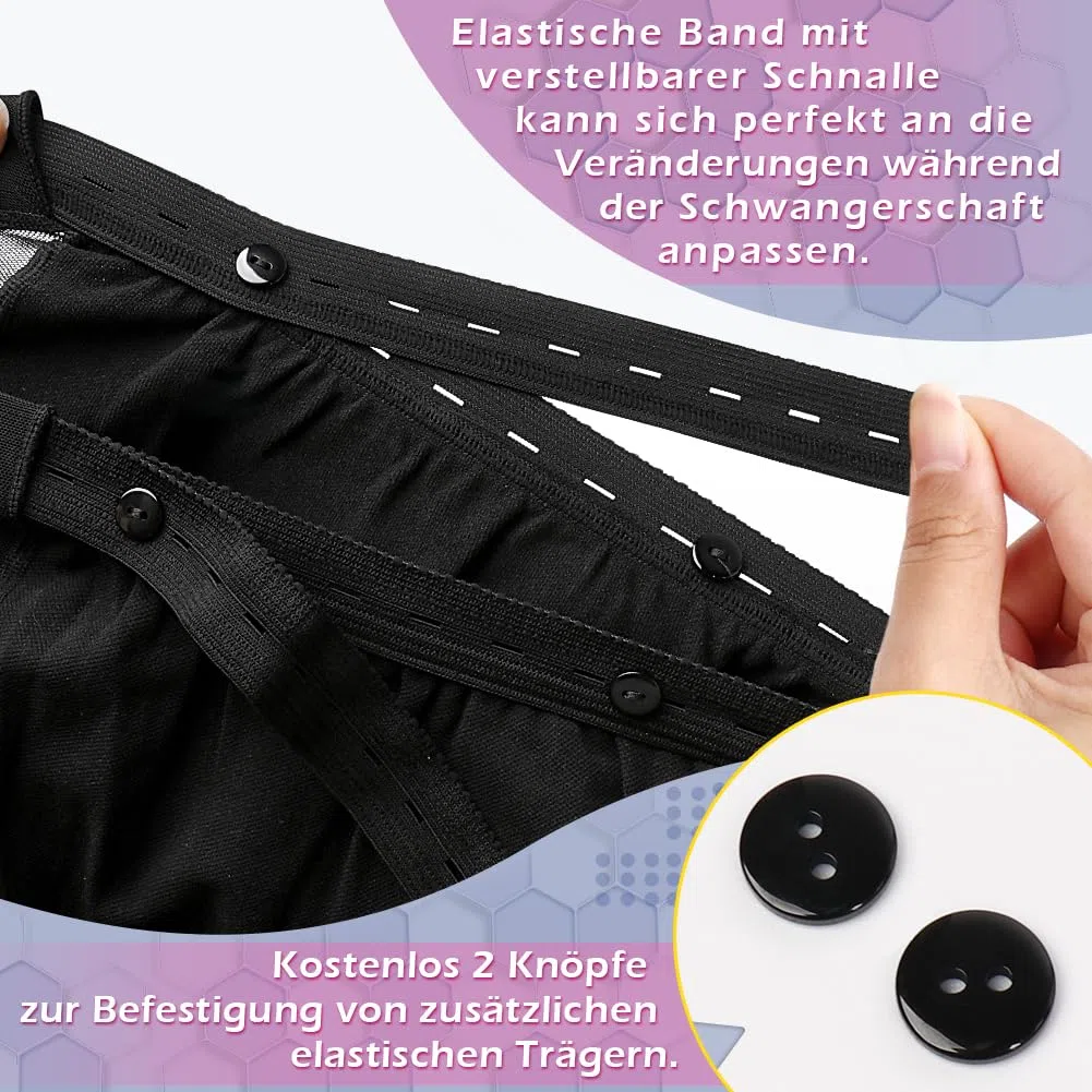 Beister Collants de compression médicaux pour femmes enceintes 20-30 mmHg Bas sans pieds Long pantalon avec bande élastique