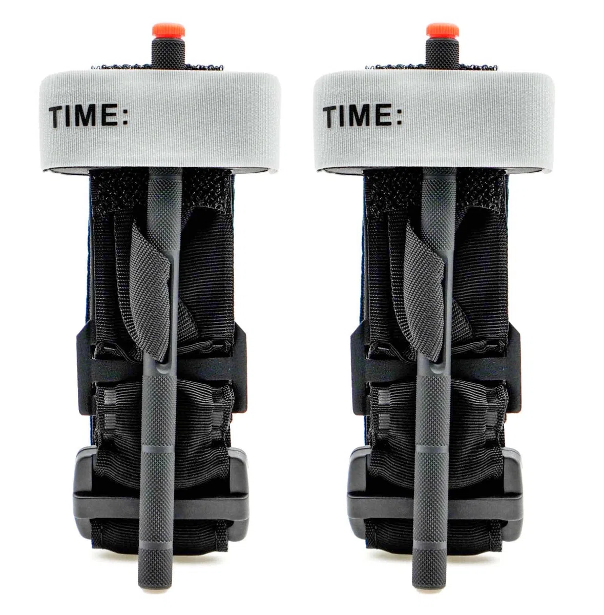 RHINO RESCUE Tourniquet Médical à Une Main, Kit de Premiers Secours D'urgence, Contrôle de Perte de Sang, EMT Mil-Spec Tactique avec Treuil Métal (2 PCS)