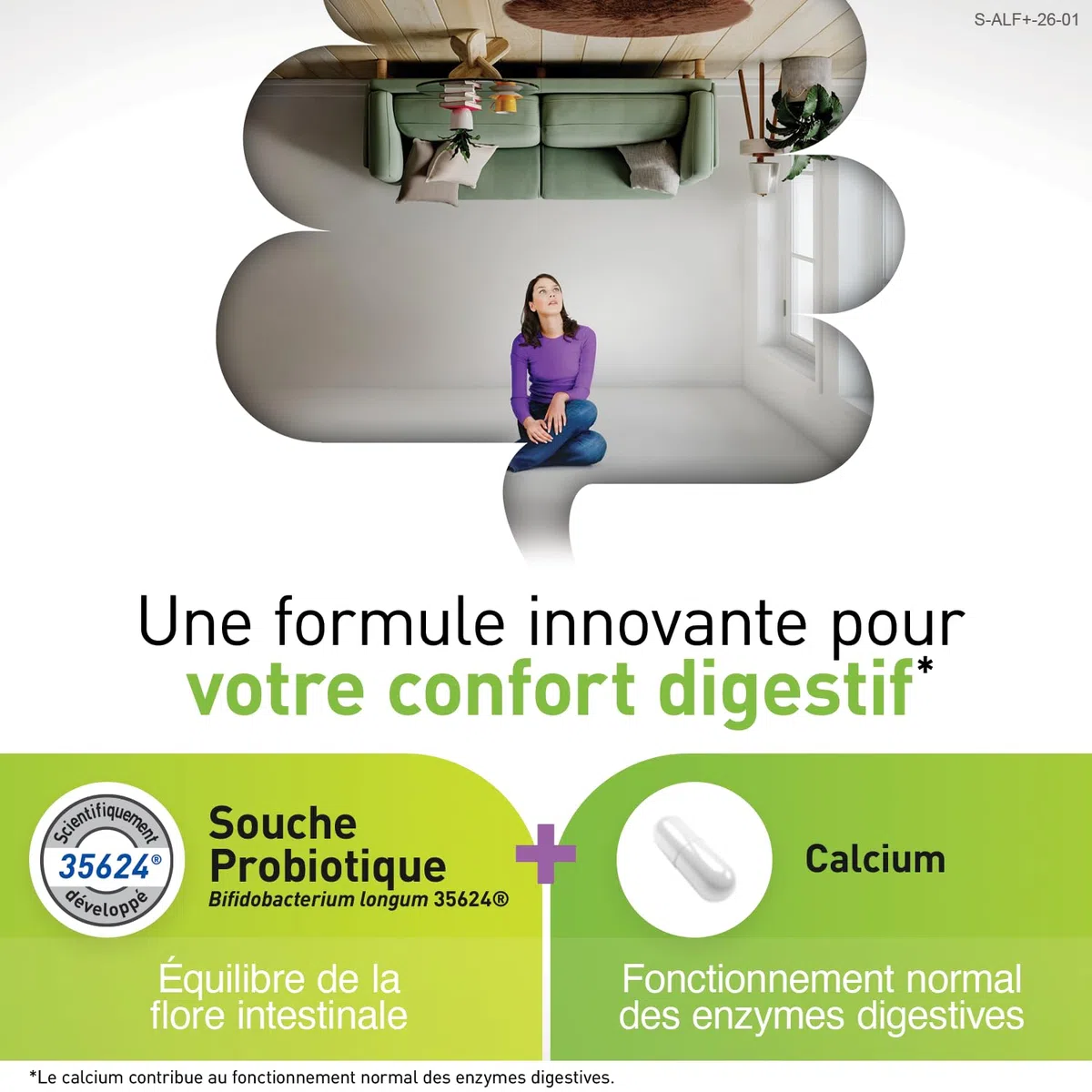 SYMBIOSYS Alflorex Confort Digestif Complément Alimentaire 30 gélules
