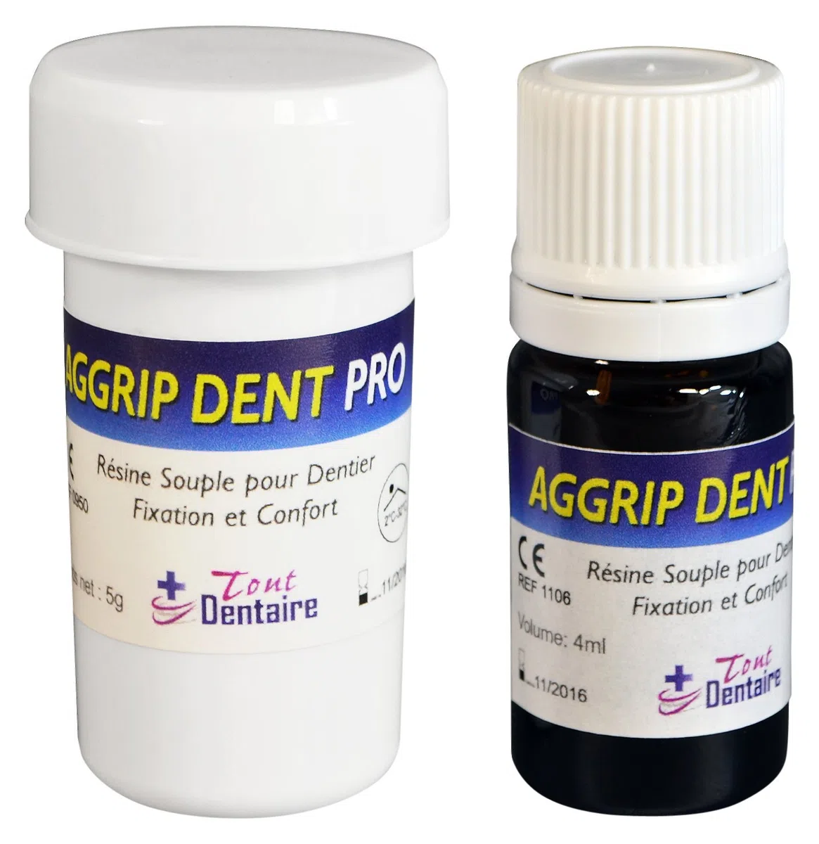 AGGRIPDENT PRO Fixation dentier sans colle 12 mois