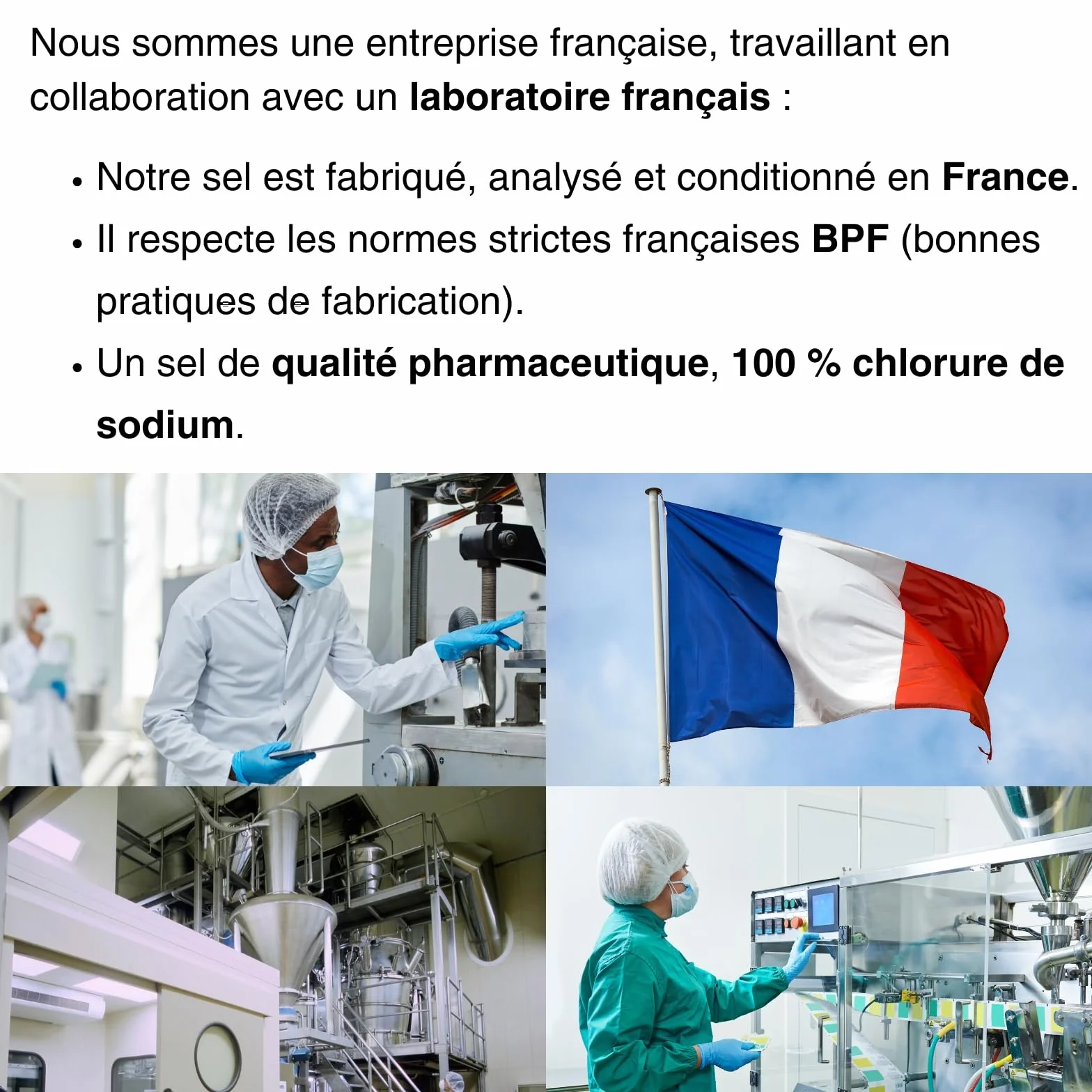 Sel Nasal 750g 100% Naturel Qualité Pharmaceutique Fabriqué en FRANCE 277 Lavages de Nez Boîte XXL Enfant Adulte