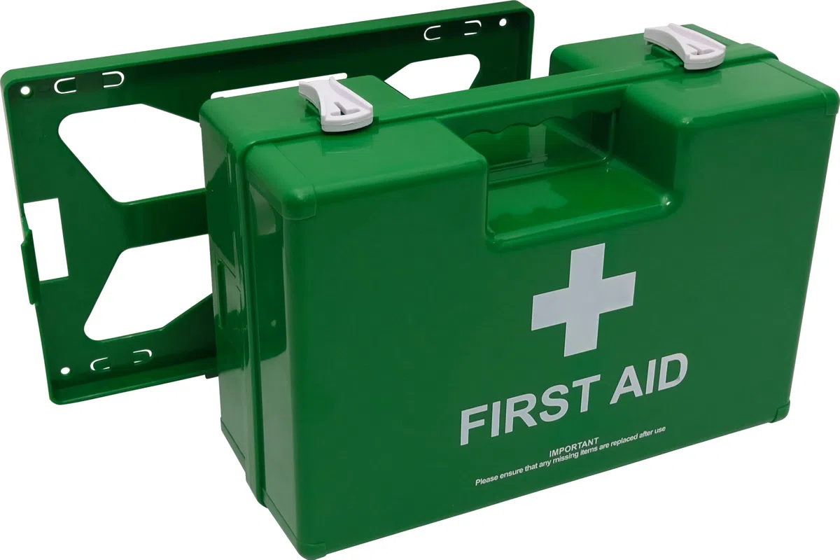 Safety First Aid Group Boîte de premiers secours vide avec séparateurs et joints anti-poussière