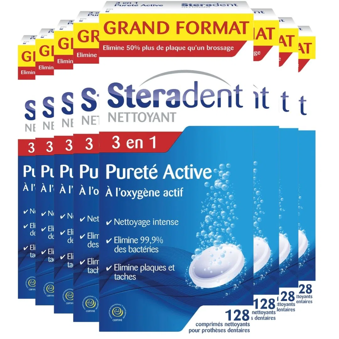 Comprimés Nettoyant Pureté Active 1024 Comprimés - Prix Unitaire