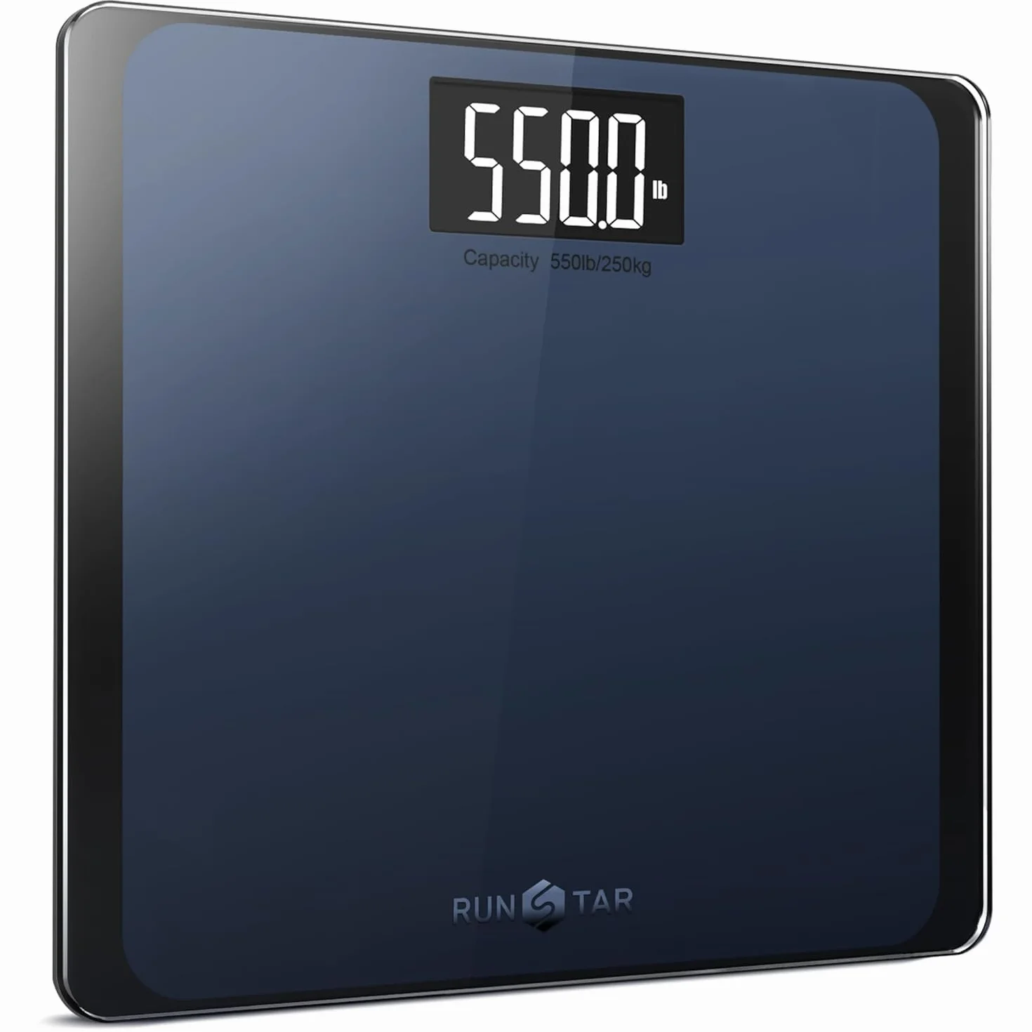 Balance Personne Numérique 550lb avec Plateforme Ultra-Large et Grand Écran LCD, Haute Précision