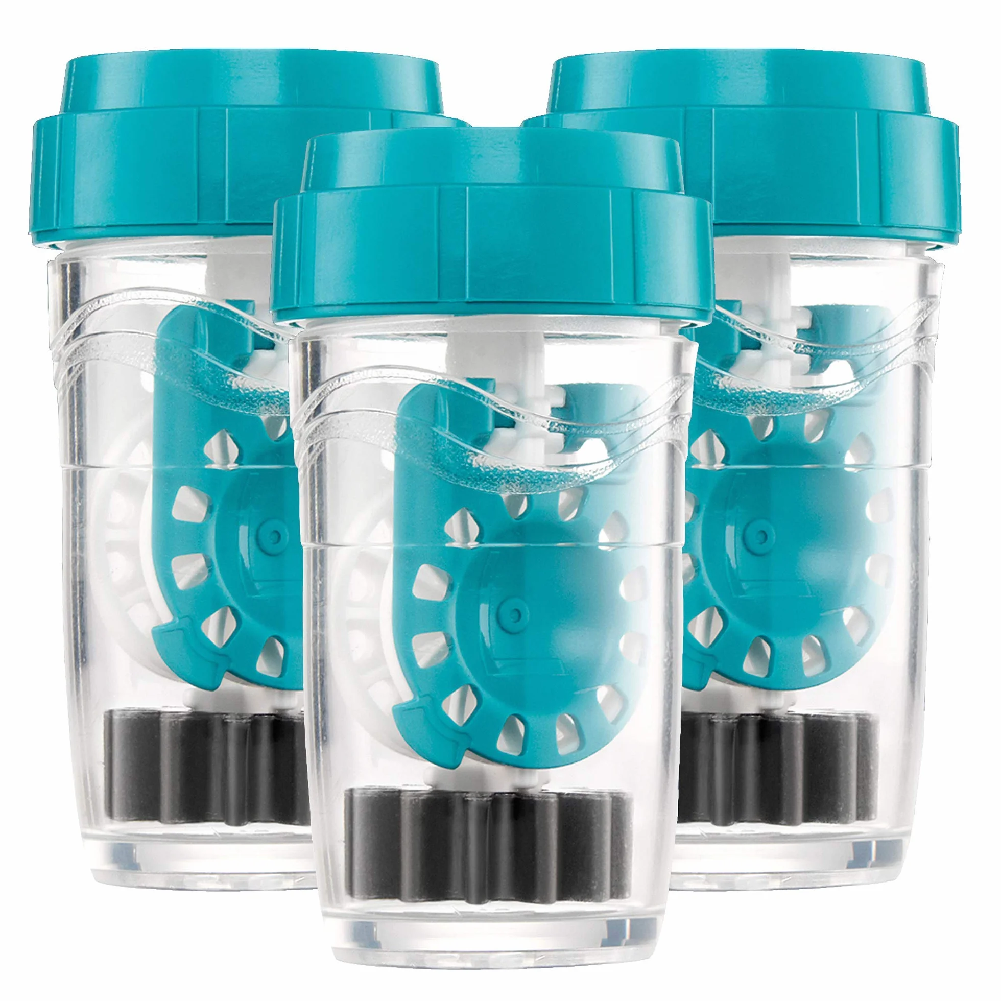 Bausch + Lomb EasySept Nettoyant pour lentilles de contact en solution de peroxyde, 3 x 360 ml