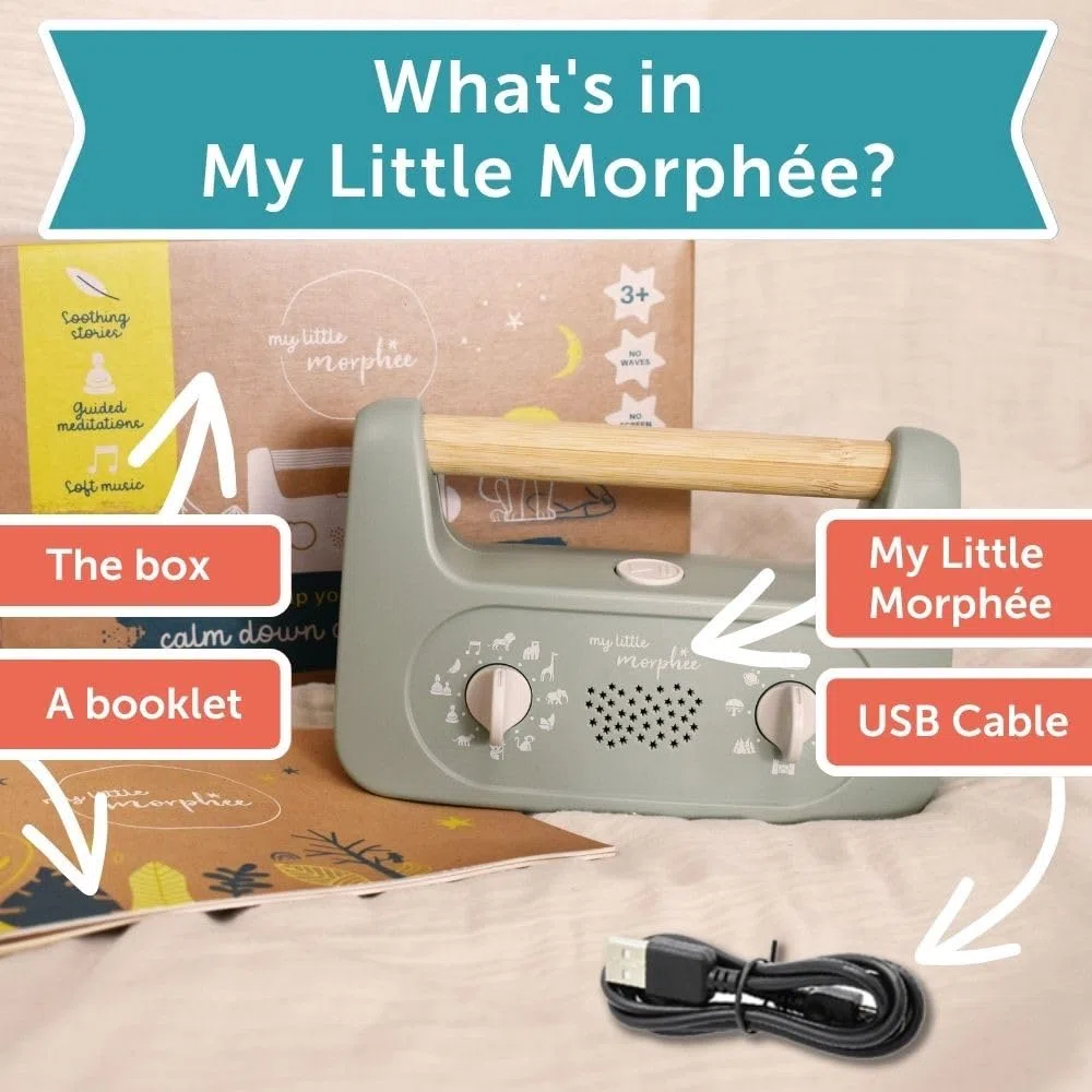 Morphée My Little Morphée - La Boîte à Histoire qui Révolutionne le Sommeil des Enfants - 700.000 clients (Français, Anglais, Espagnol, Italien)