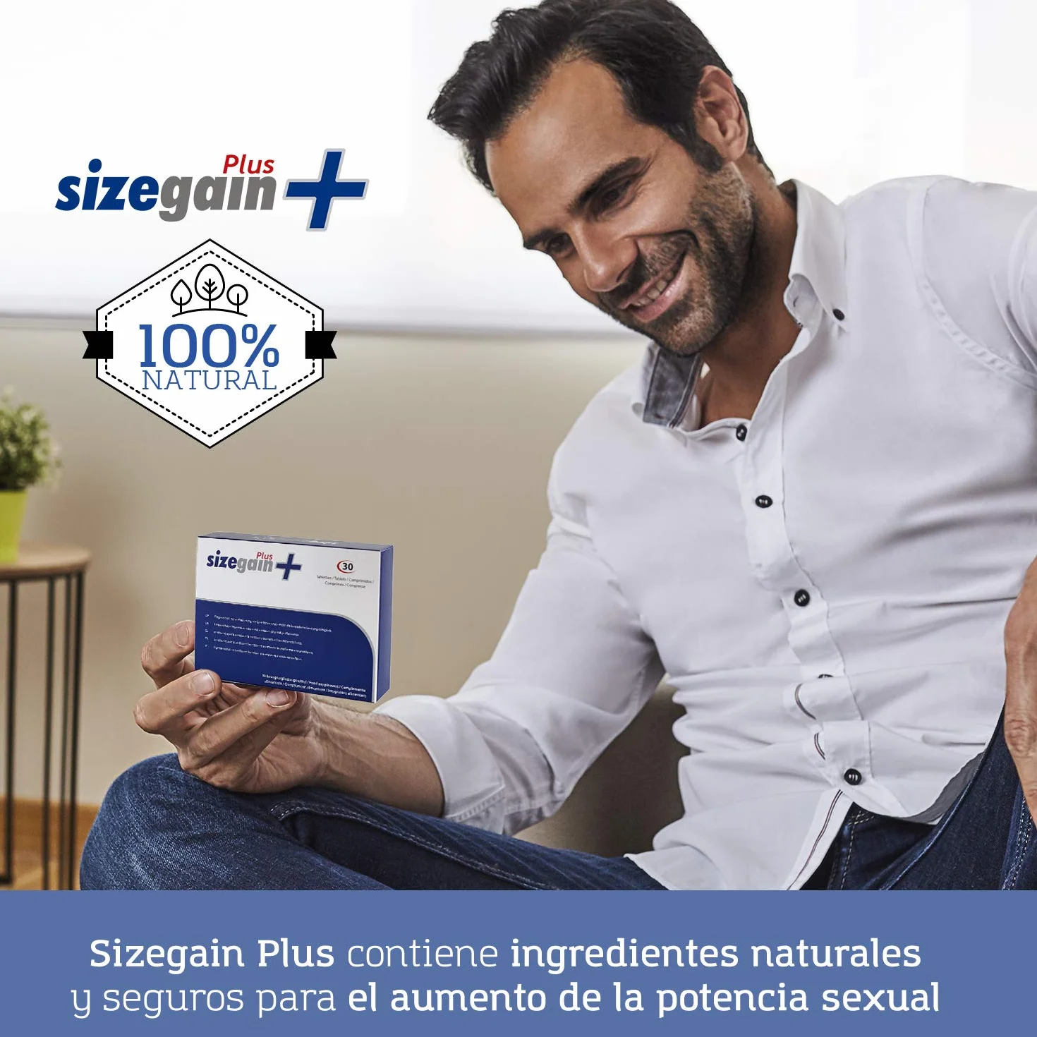 SIZEGAIN Agrandissement du pénis Pilules pour agrandir Le pénis