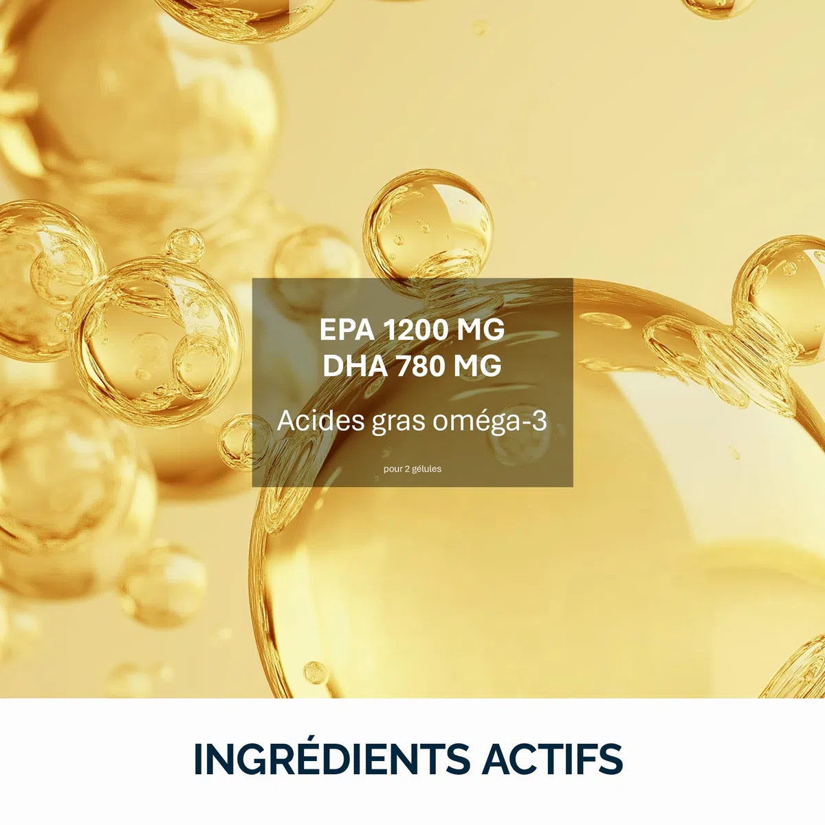 NFO OMEGA 3 ULTIMA [120 Gélules] Huile de poisson Omega 3 norvégienne à concentration maximale en Omega 3 DHA EPA en triglycérides, Avec vitamine E, Oméga 3 hautement dosés, Complexe d’acides aminés