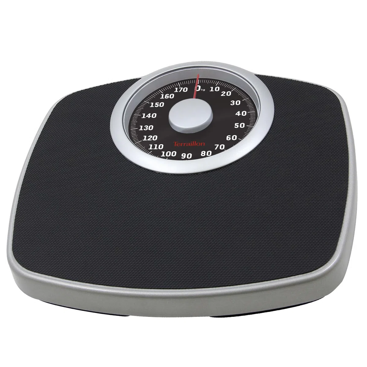 TERRAILLON NEO T Pèse personne mécanique 180 kg Graduation 1 kg Noir Argent