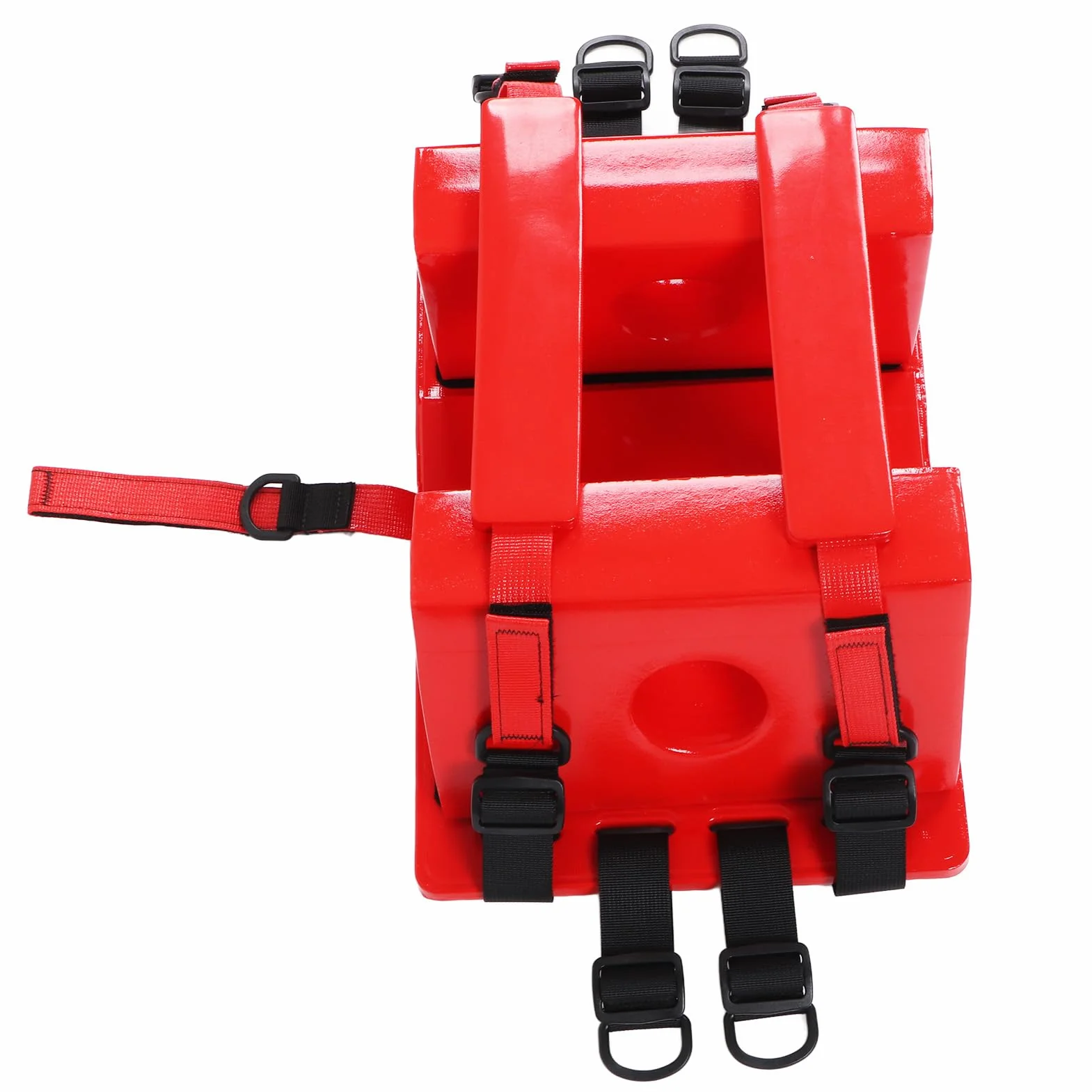 Antidémarrage de Tête d'urgence pour Planche Vertébrale, Immobilisateur de Tête Médical Universel EMS EMT avec Sangle Réglable