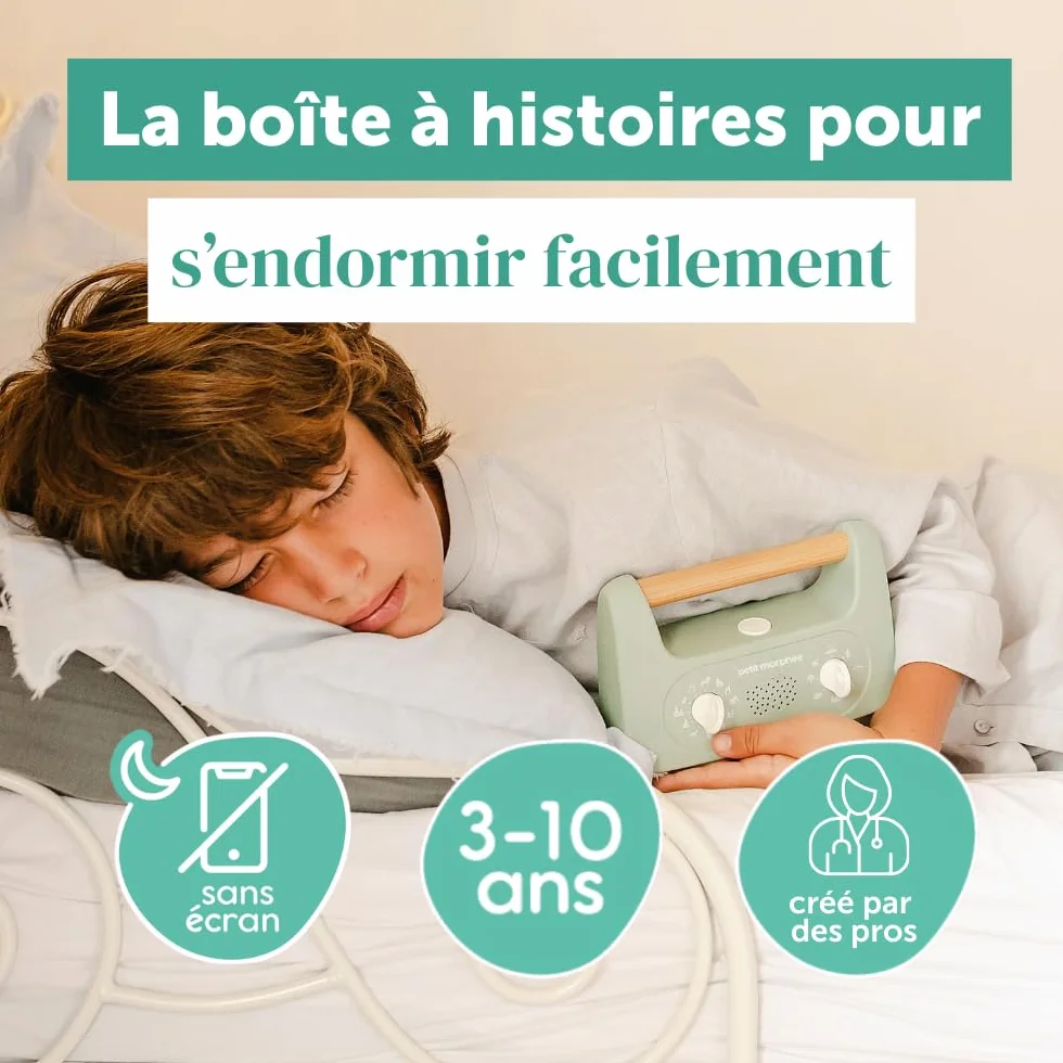 Morphée My Little Morphée - La Boîte à Histoire qui Révolutionne le Sommeil des Enfants - 700.000 clients (Français, Anglais, Espagnol, Catalan)