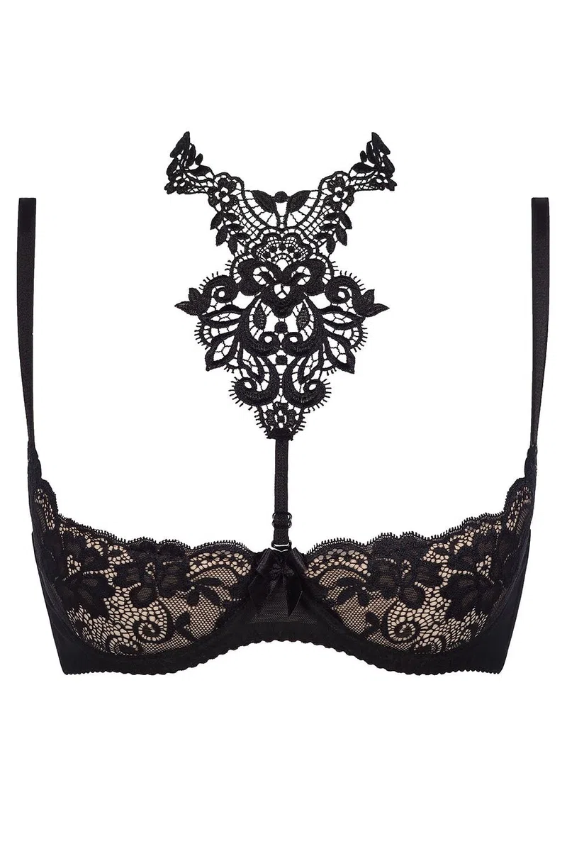 Axami Femmes Soutien-Gorge Redresse Seins Dentelle V-8241