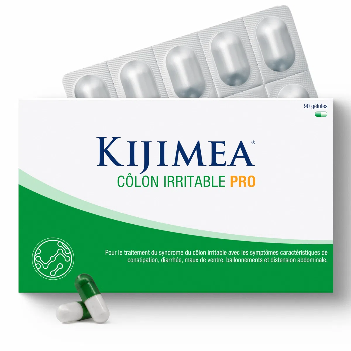 KIJIMEA Côlon Irritable PRO - 90 gélules contre le syndrome du côlon irritable