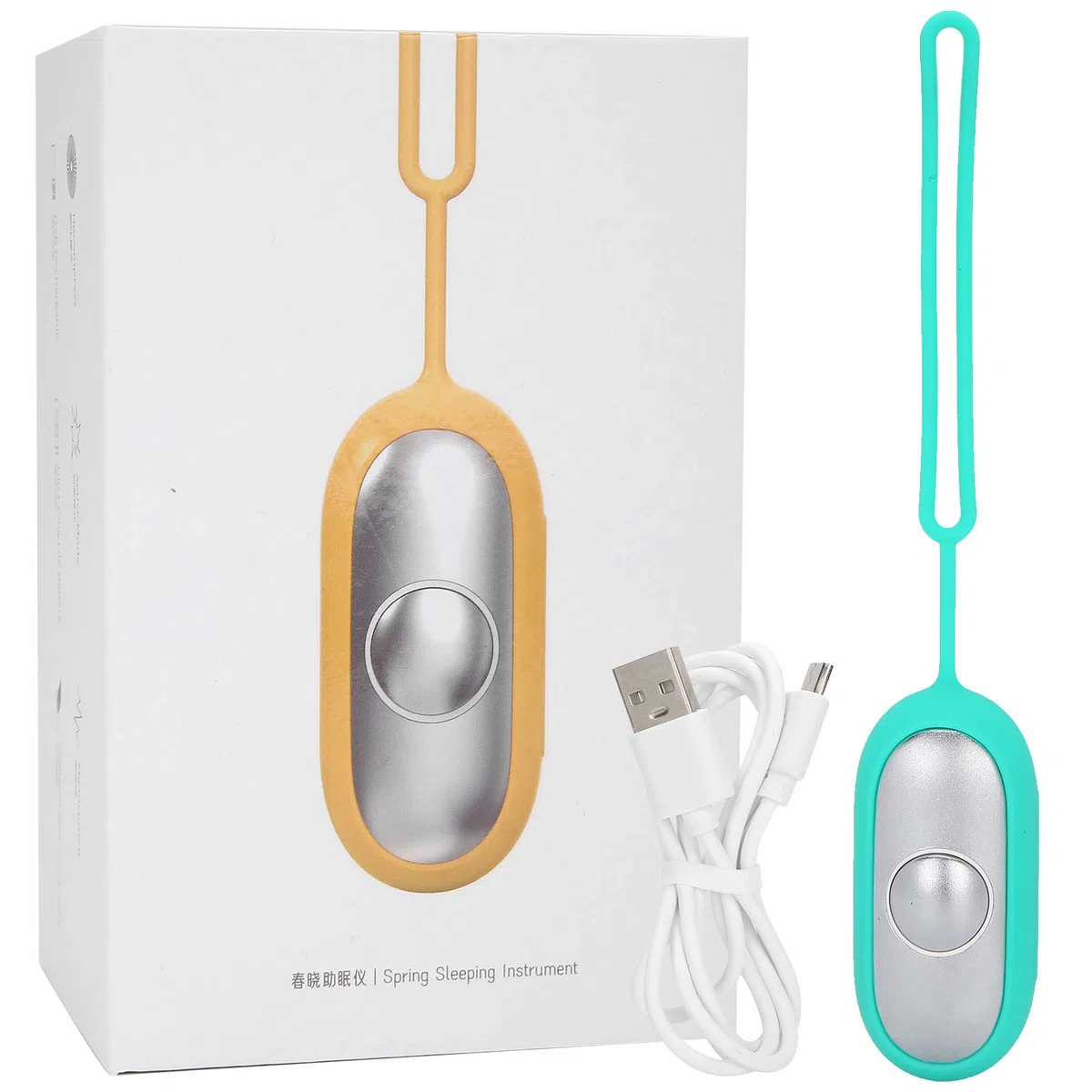 Joyzan Instrument Sommeil, Appareil Aide Sommeil Tenant Dispositif Rechargeable Micro Courant Insomnie Soulager Anxiété Endormi Soulagement Rapide Pression Anxieux Portable Physiothérapie