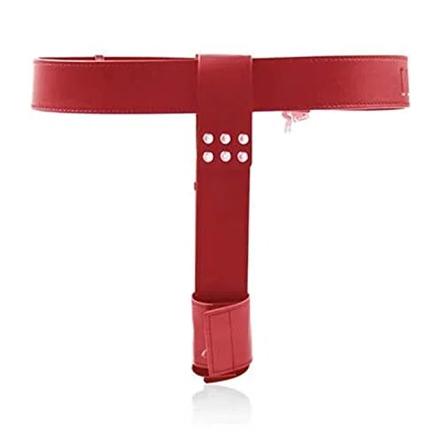 Bondage Masters Ceinture de chasteté féminine Double Plug vibrant