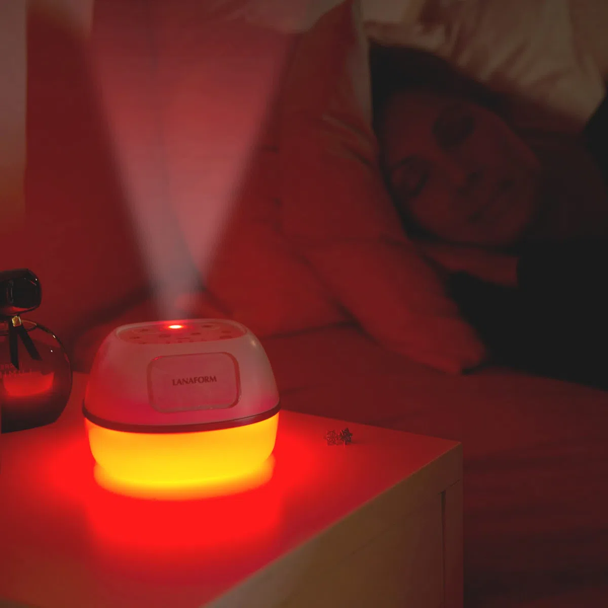 Nuxo Aide Au Sommeil Simulateur De Crépuscule Exercice De Respiration 4 Techniques D’aide À L’endormissement
