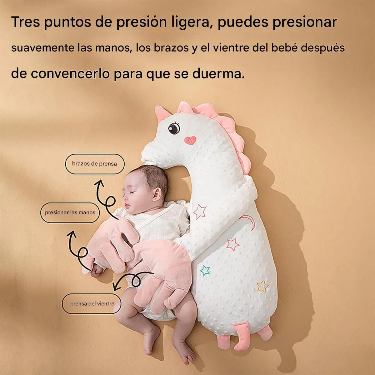 Baby Sleep Sachulta Palm Patting Electric Ripe Animal Sleep Apaise Apaisante Télécommande Vitesse Réglable Bébés Smart Automatique