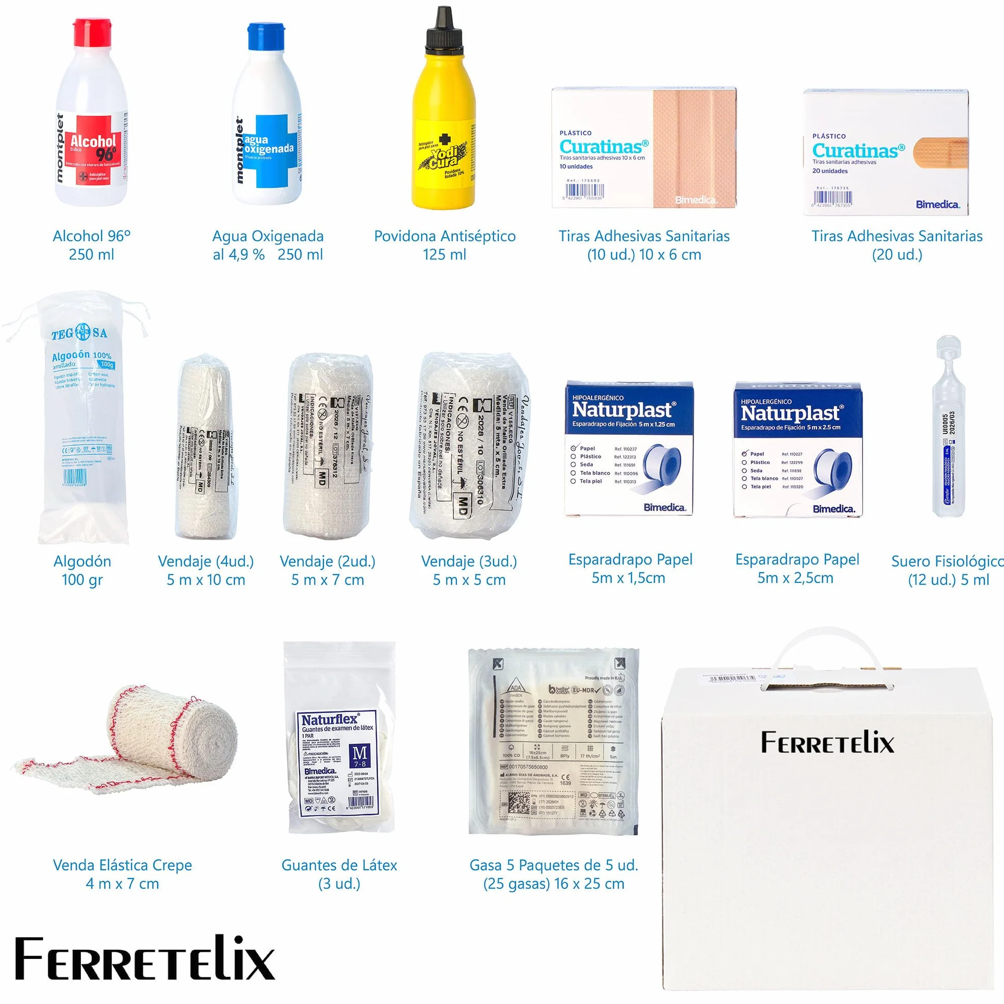 G Kit de remplacement armoire/mallette de premiers secours