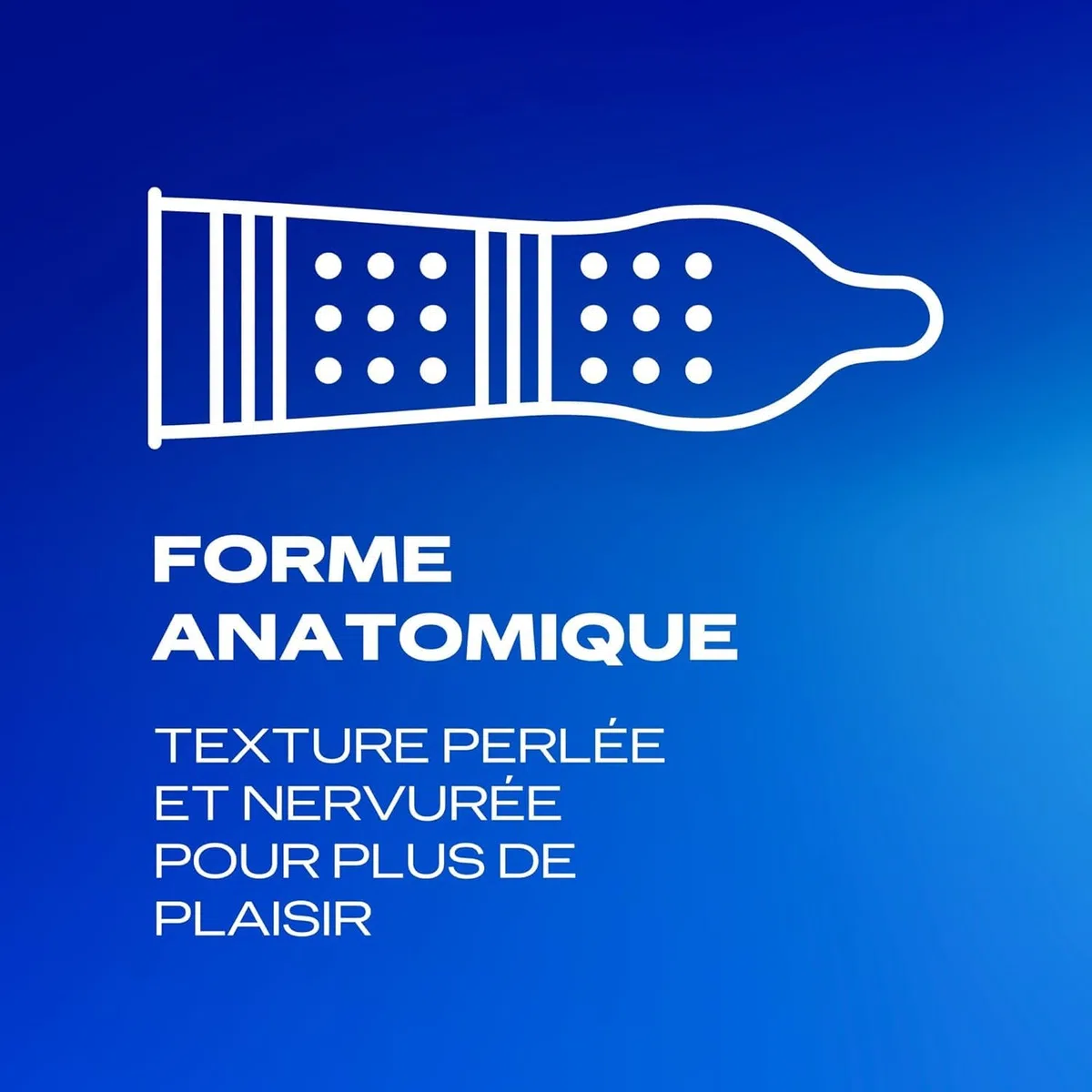 Durex YOU & ME - 40 Préservatifs - Retardant et Stimulant - Lot de 4 x 10 pièces