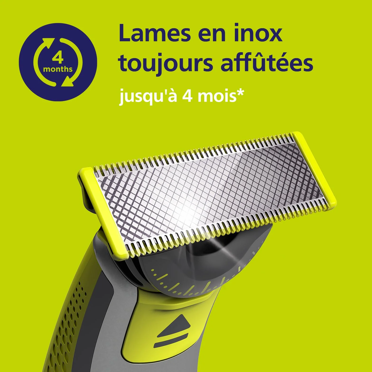Philips OneBlade 360 lames de remplacement QP440/50 pack de 4