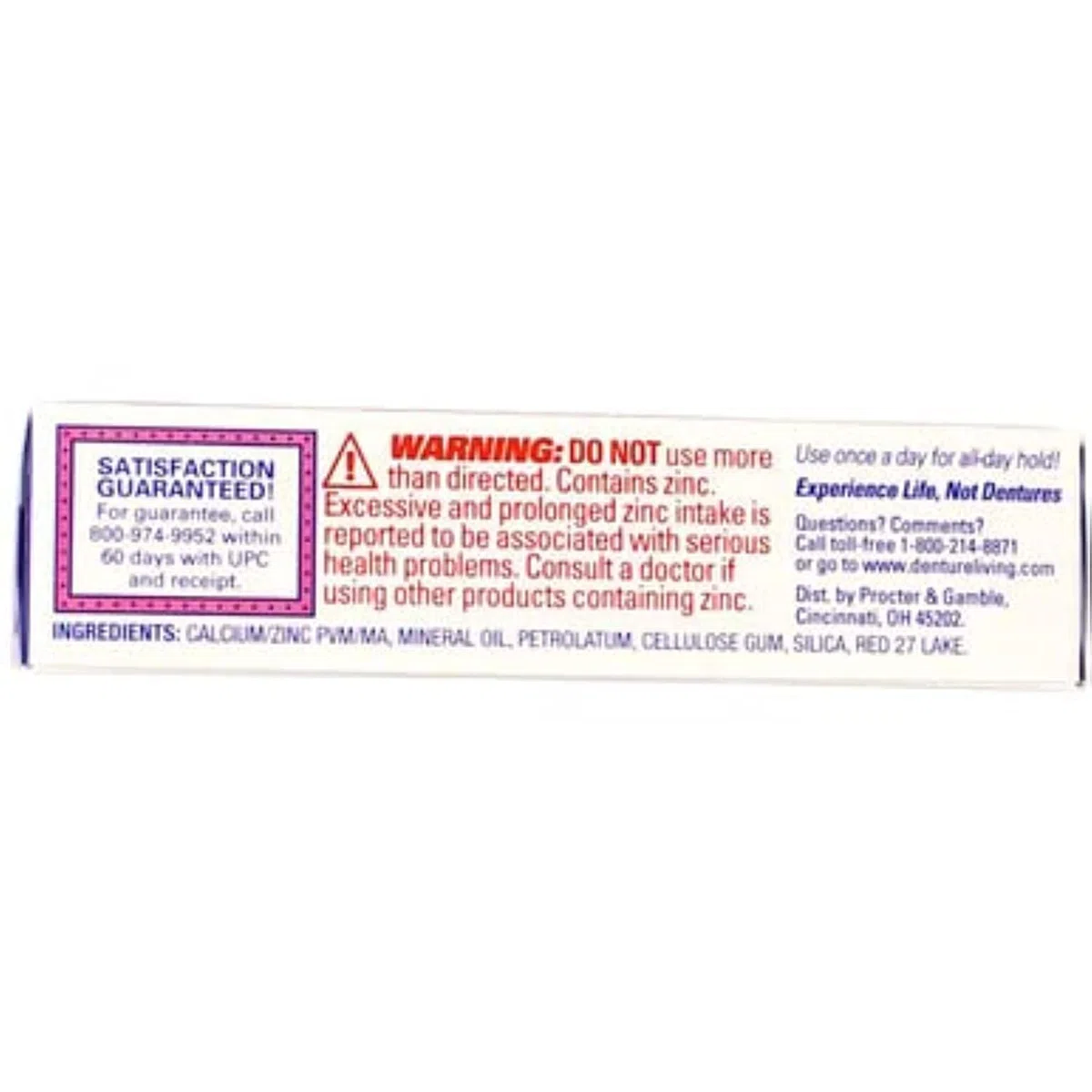 Fixodent Crème dentaire originale 21,3 g 12 pièces