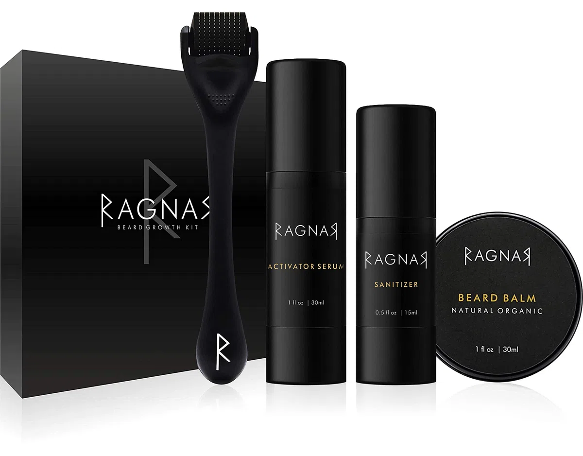 RAGNAR Kit de croissance de barbe pour homme