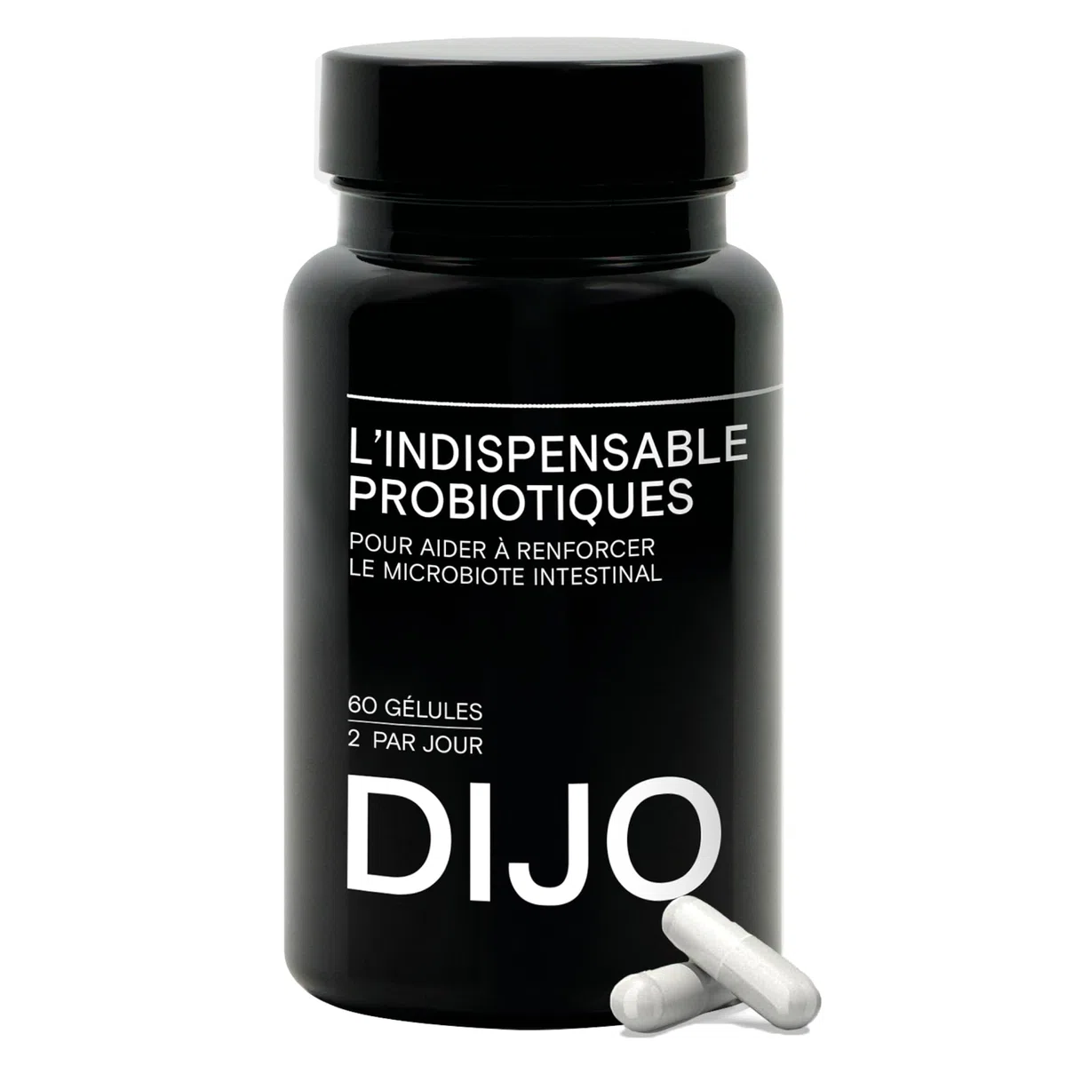 DIJO Probiotique Renforcement Flore Intestinale 8 Souches Bactéries 28 Milliards UFC Gélules Gastro-Résistantes Végan Fabriqué France 1 Mois