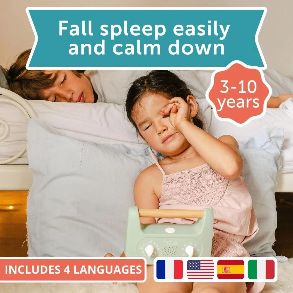 Morphée My Little Morphée - La Boîte à Histoire qui Révolutionne le Sommeil des Enfants - 700.000 clients (Français, Anglais, Espagnol, Italien)