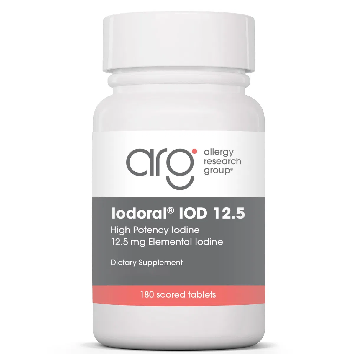 Optimox, Iodoral 12,5mg, avec Iode et Iodure de Potassium, Dépôt, 180 Comprimés végétaliens, Testé en Laboratoire, Végétarien, Sans Gluten, Sans Soja, Sans OGM