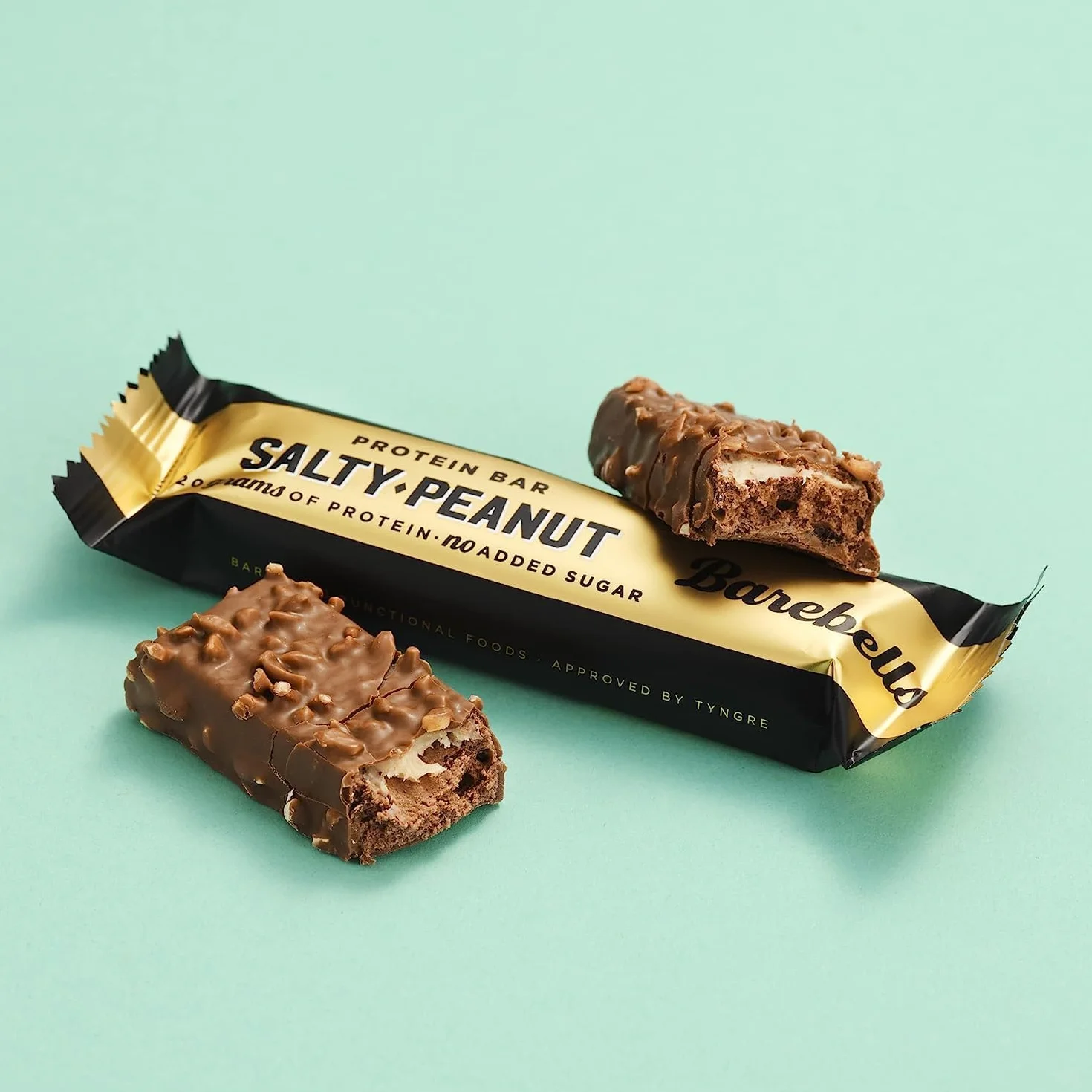 Barebells Barre de protéine 20g protéine 12x55g chocolat protein bars Salty Peanut