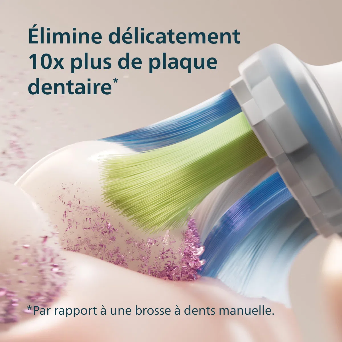 Philips Sonicare DiamondClean 9000 - Brosse à dents électrique, 4 modes de brossage, 3 niveaux d'intensité, Capteur de pression, Connecté à l’application, étui de voyage USB, or rose, HX9911/94